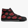 akatsuki naruto classic high top canvas shoes 4nmup - Naruto Shoes