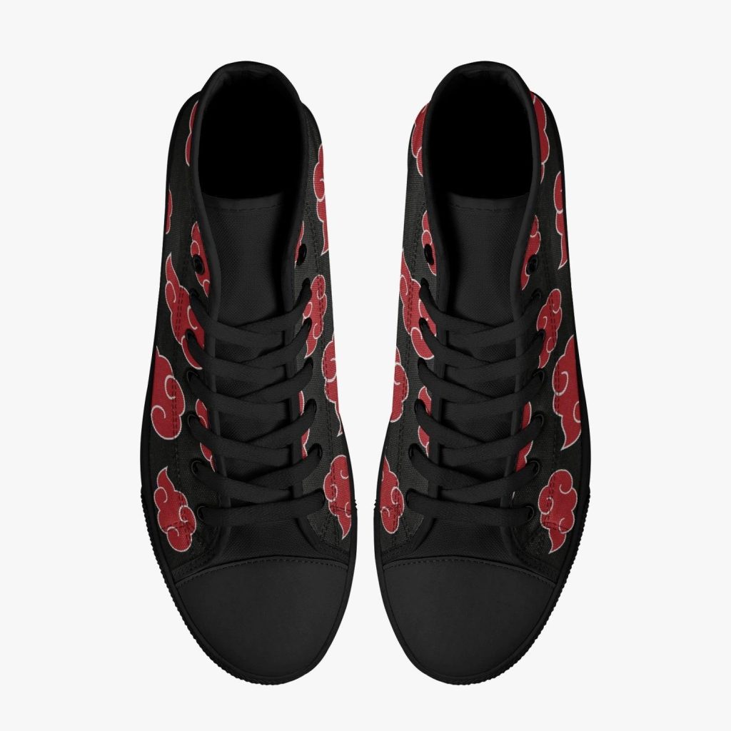 akatsuki naruto classic high top canvas shoes b8or8 - Naruto Shoes