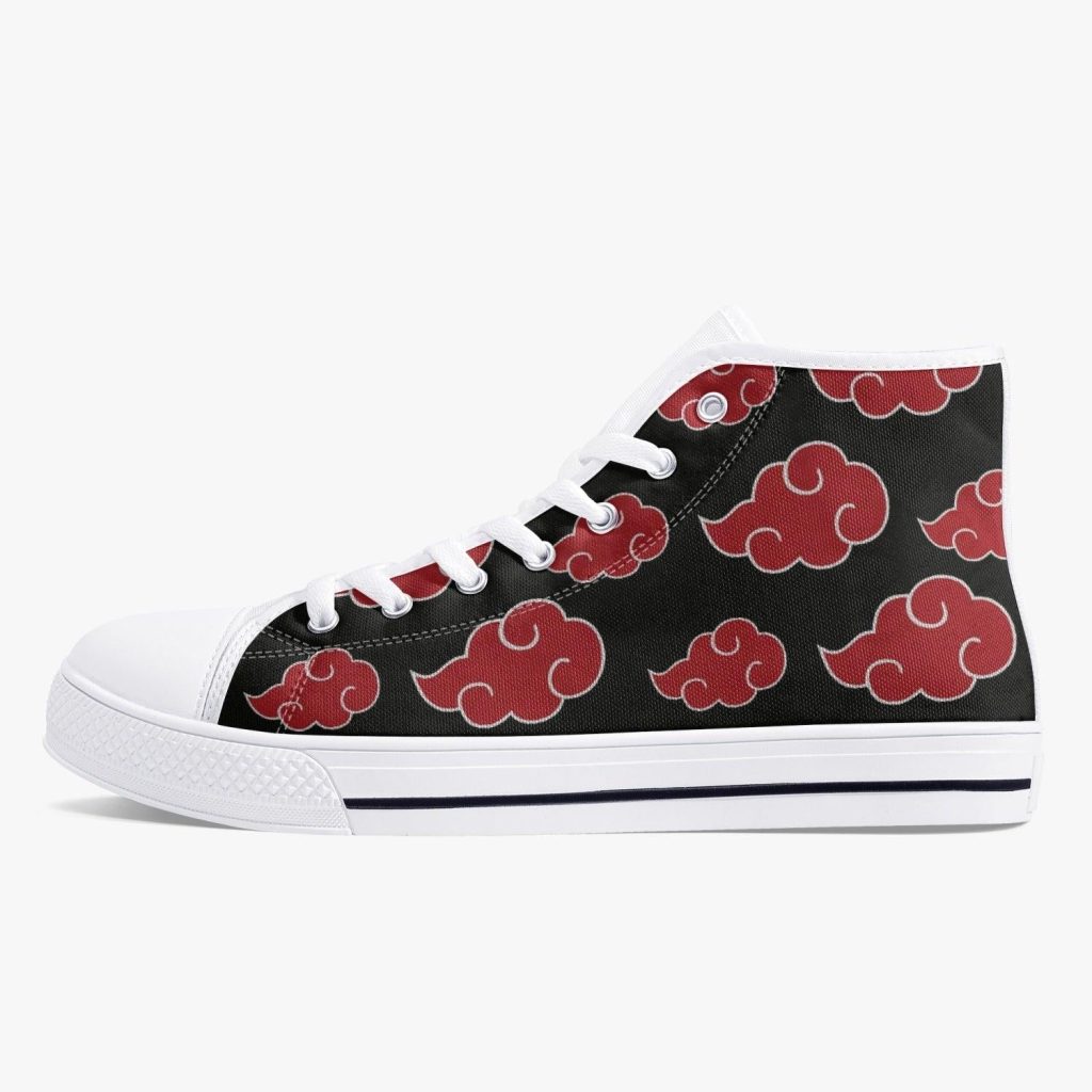 akatsuki naruto classic high top canvas shoes fd0oh - Naruto Shoes