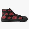 akatsuki naruto classic high top canvas shoes td996 - Naruto Shoes