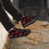 akatsuki naruto classic high top canvas shoes tikez - Naruto Shoes