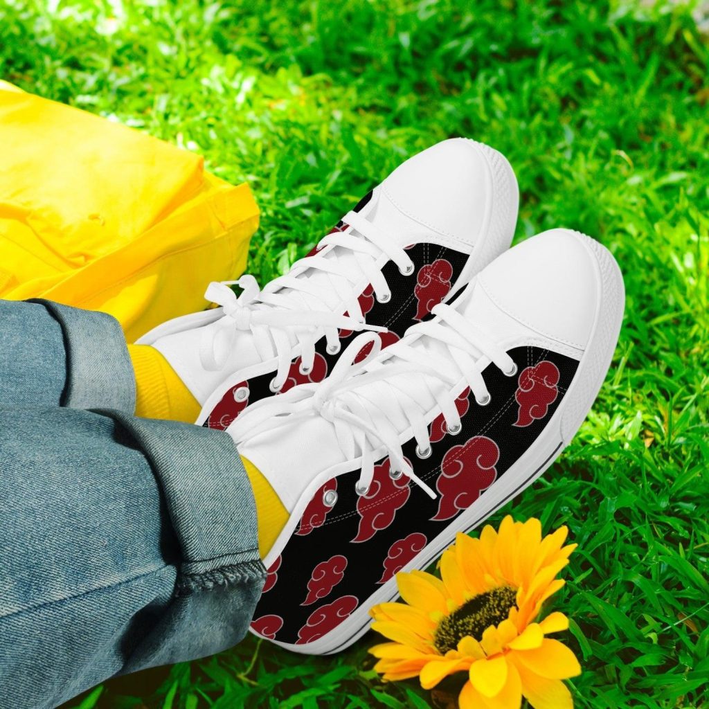 akatsuki naruto classic high top canvas shoes - Naruto Shoes