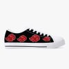 akatsuki naruto classic low top canvas shoes 65xmc - Naruto Shoes