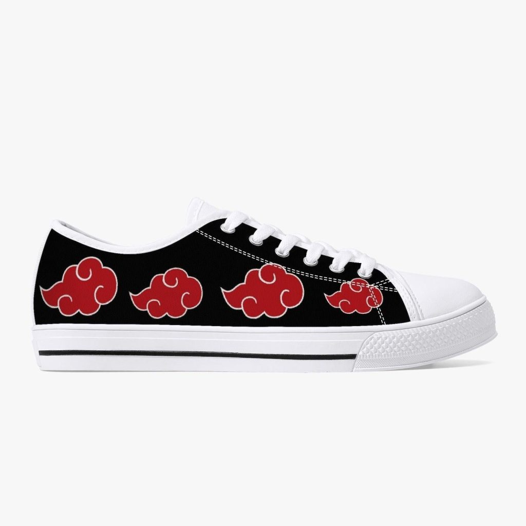 akatsuki naruto classic low top canvas shoes - Naruto Shoes