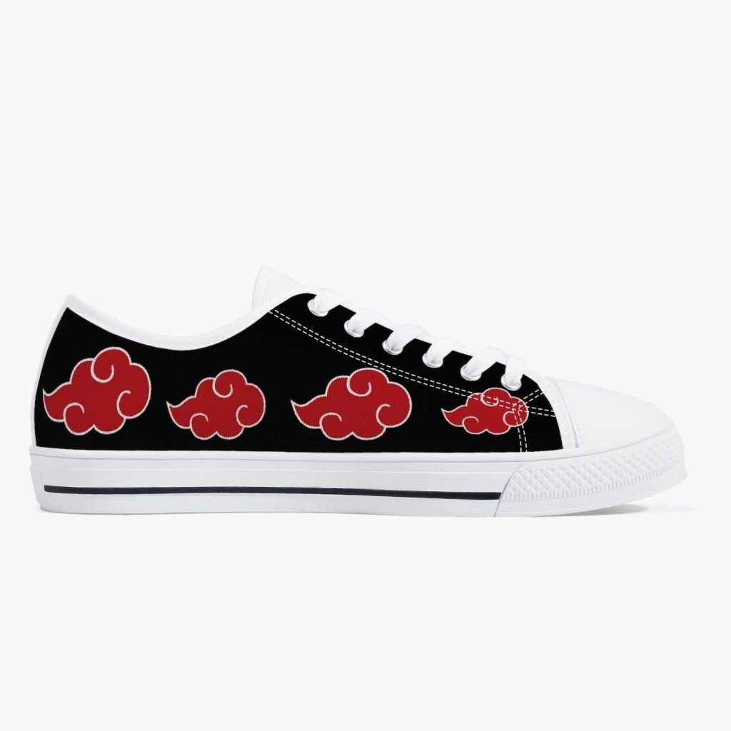 akatsuki naruto classic low top canvas shoes fk9cw - Naruto Shoes