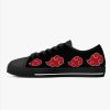 akatsuki naruto classic low top canvas shoes sgghp - Naruto Shoes