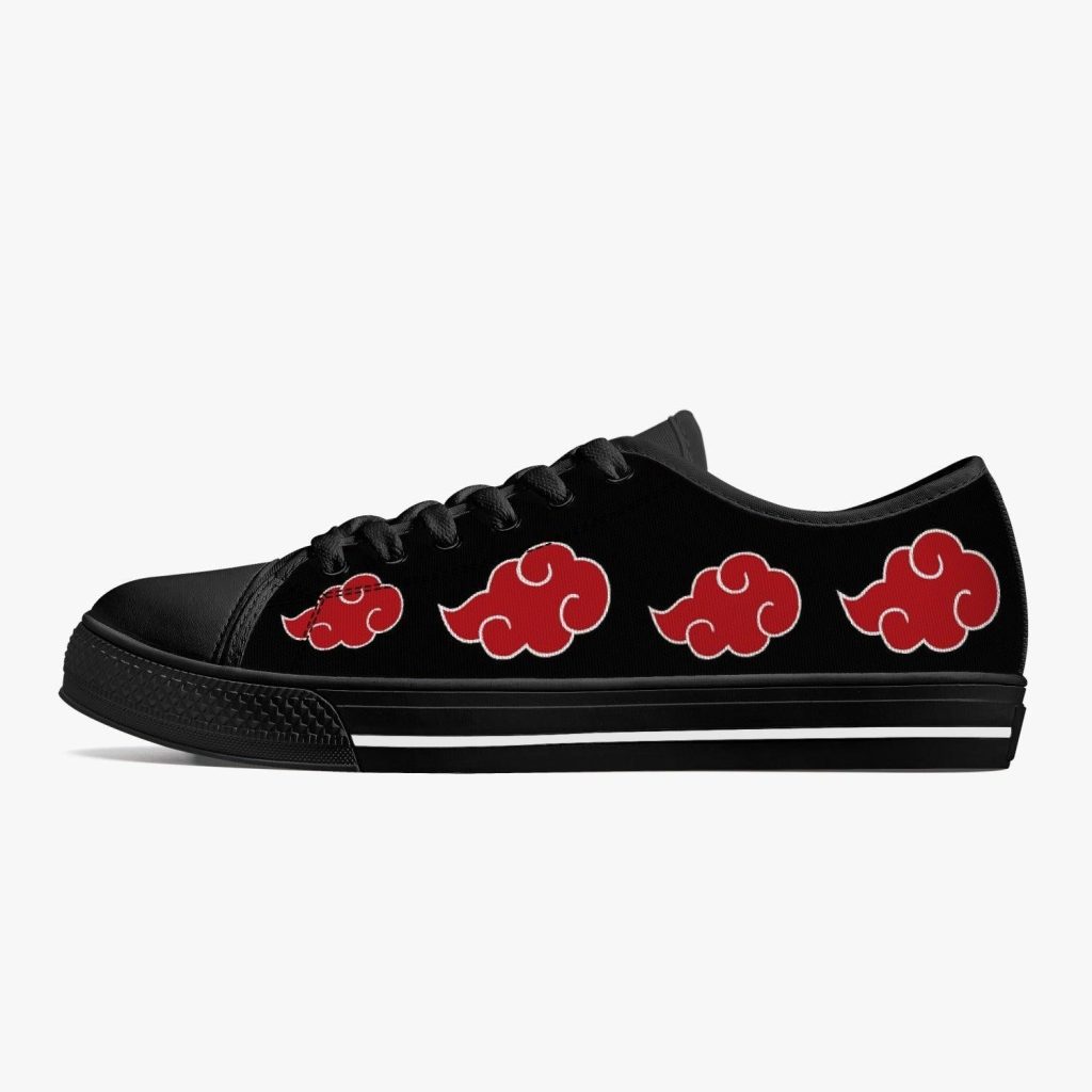 akatsuki naruto classic low top canvas shoes vn7oi - Naruto Shoes