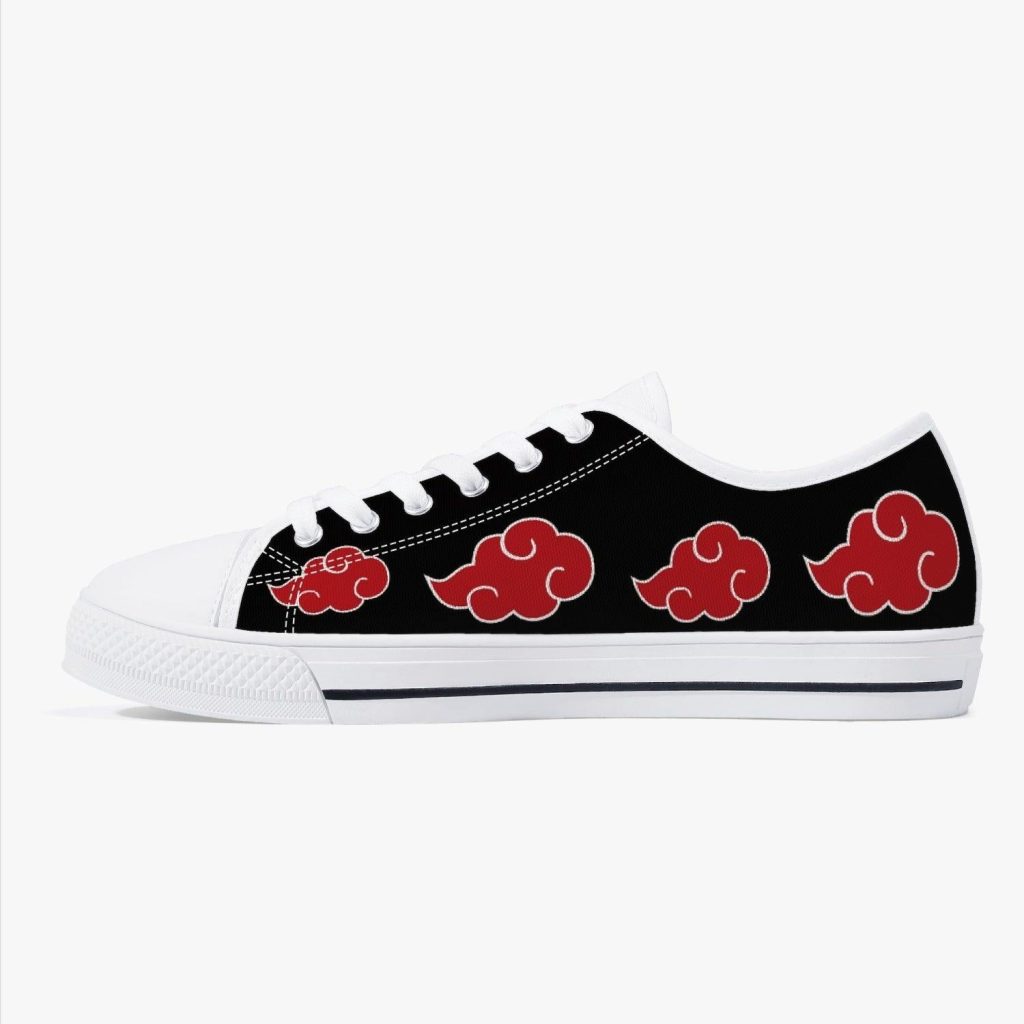 akatsuki naruto classic low top canvas shoes ygefs - Naruto Shoes