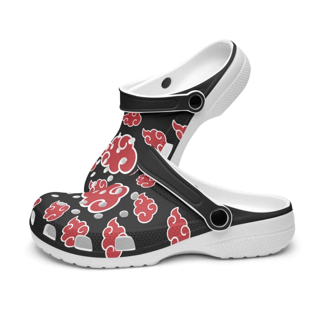akatsuki naruto custom clogs 3gu4y - Naruto Shoes