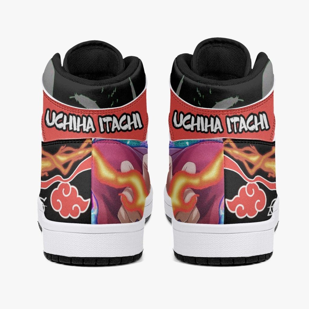 clan itachi red cloud ninja shippuden j force shoes - Naruto Shoes