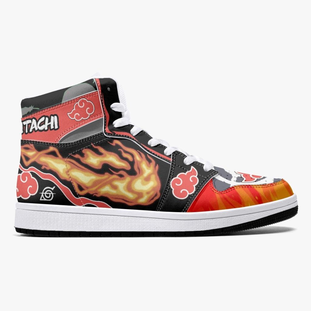 clan itachi red cloud ninja shippuden j force shoes - Naruto Shoes