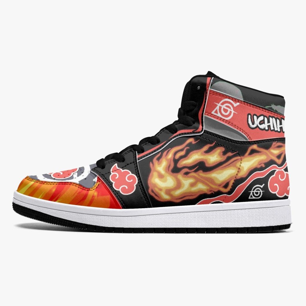 clan itachi red cloud ninja shippuden j force shoes ovral - Naruto Shoes