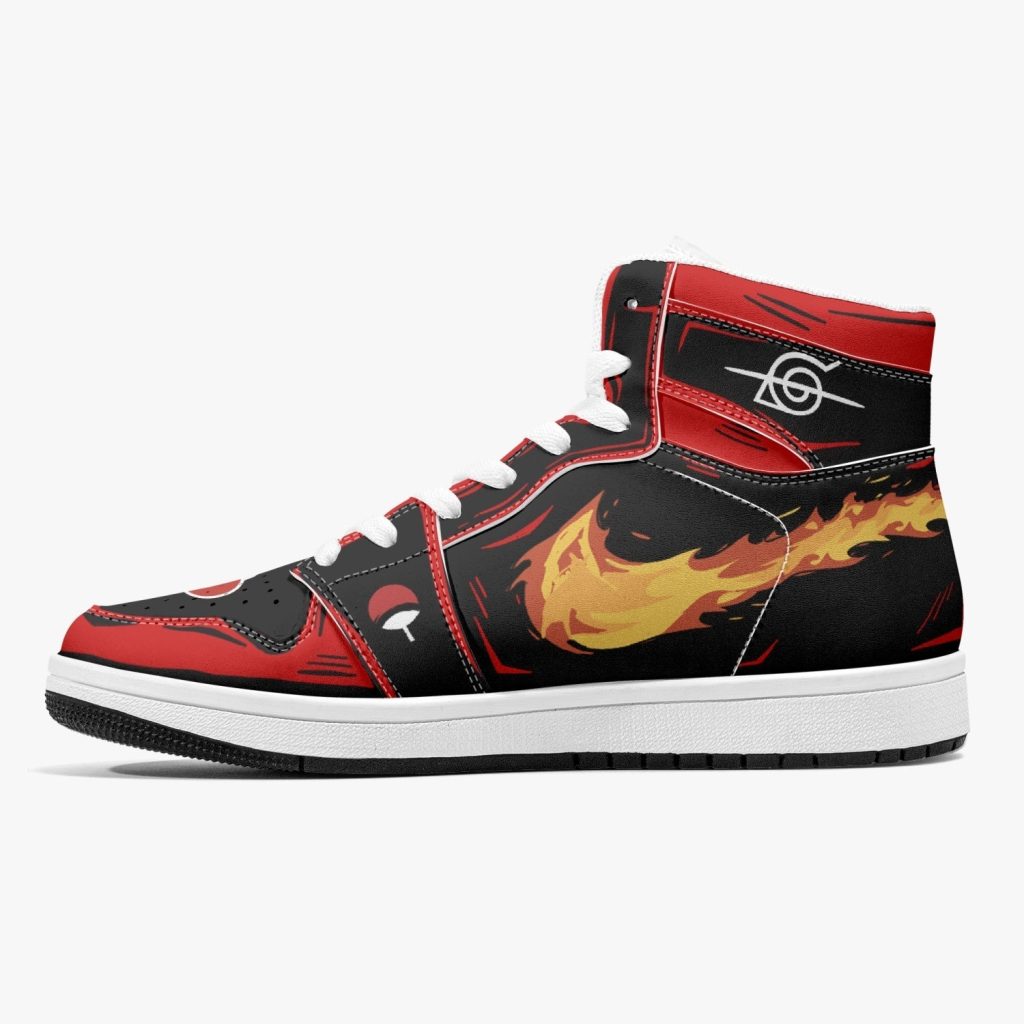 itachi uchiha fireball akatsuki j force shoes 3rw7z - Naruto Shoes