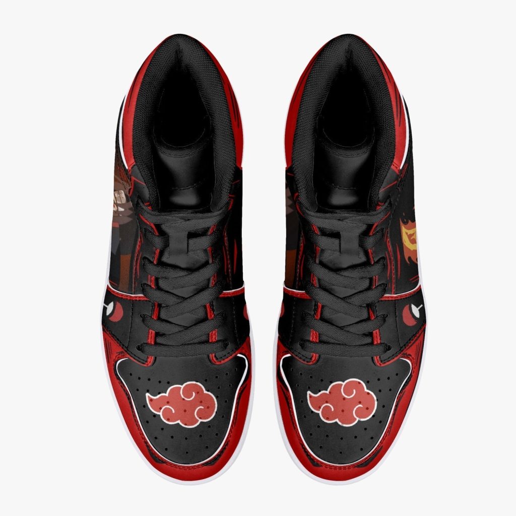 itachi uchiha fireball akatsuki j force shoes 4 - Naruto Shoes