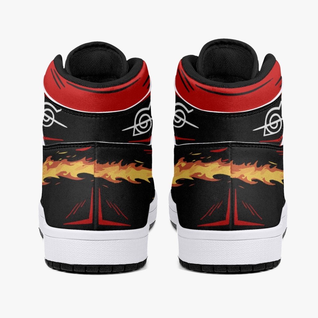 itachi uchiha fireball akatsuki j force shoes - Naruto Shoes