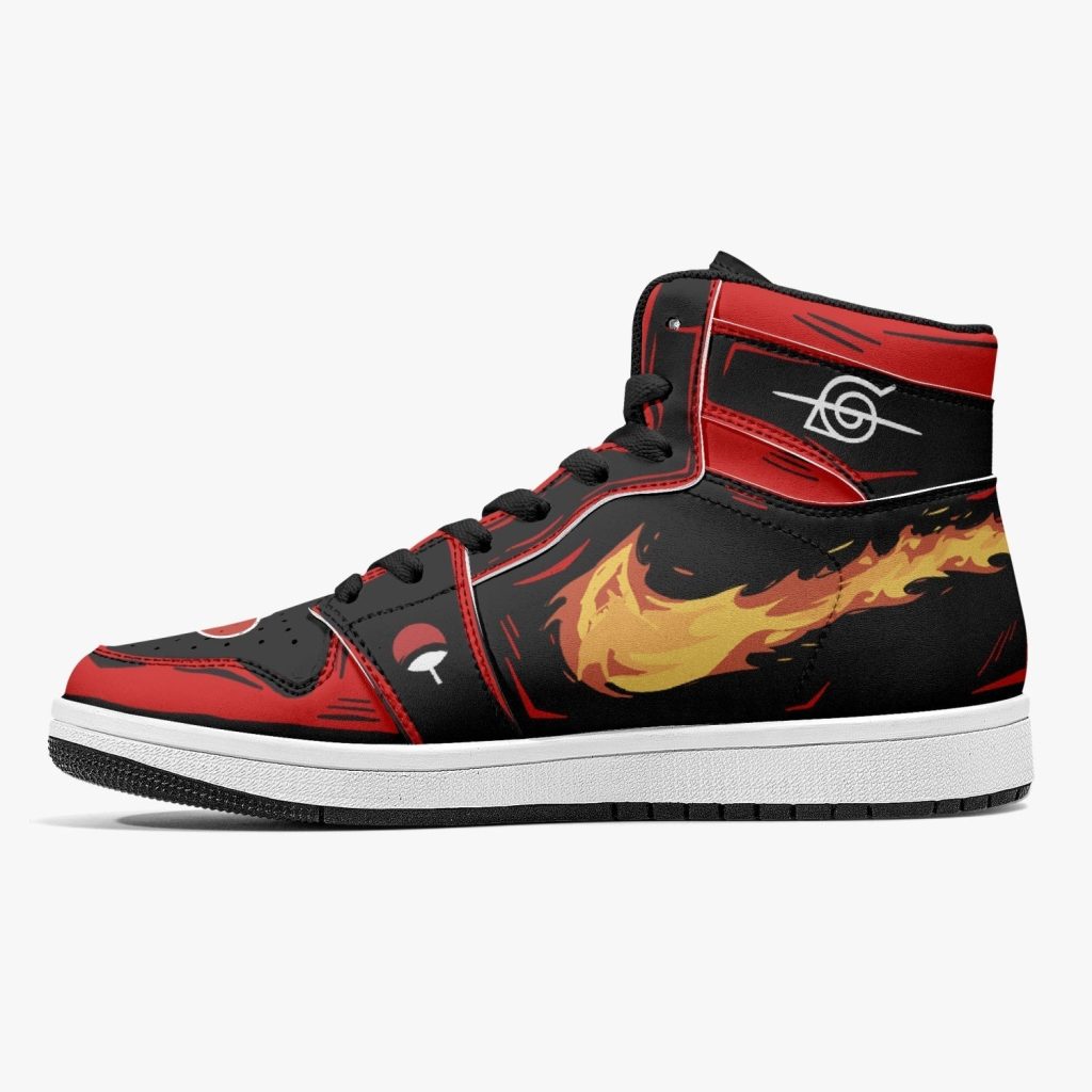 itachi uchiha fireball akatsuki j force shoes yi753 - Naruto Shoes