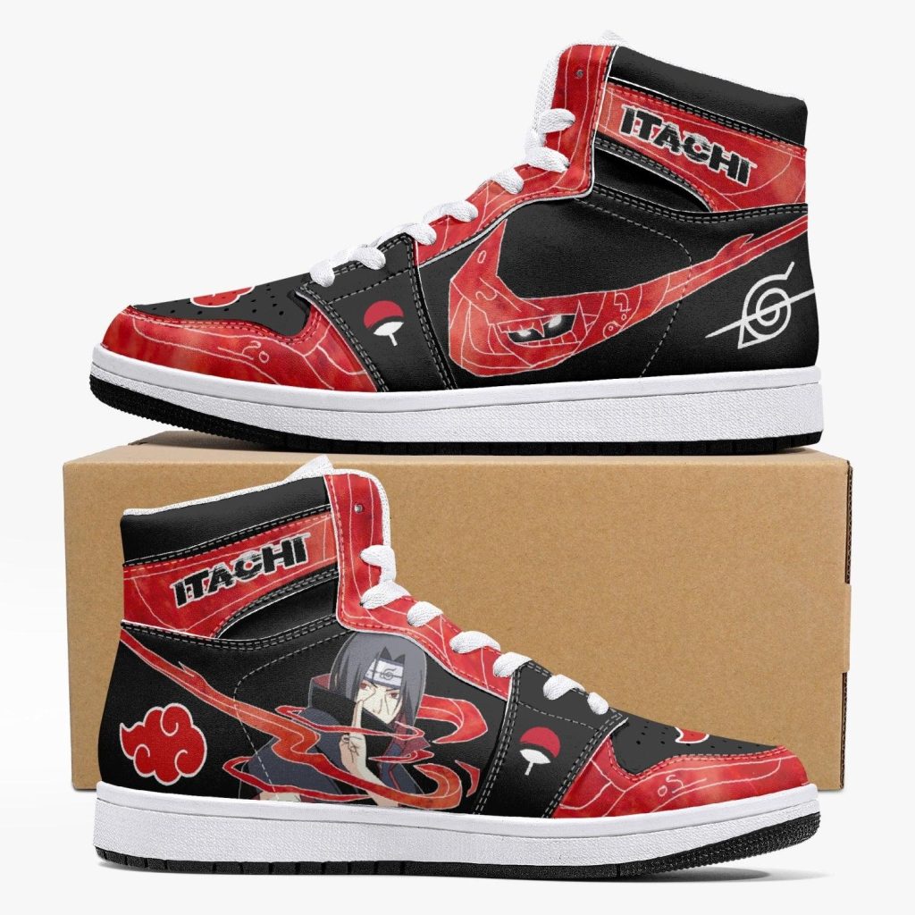 itachi uchiha naruto 4 j force shoes b2slt - Naruto Shoes