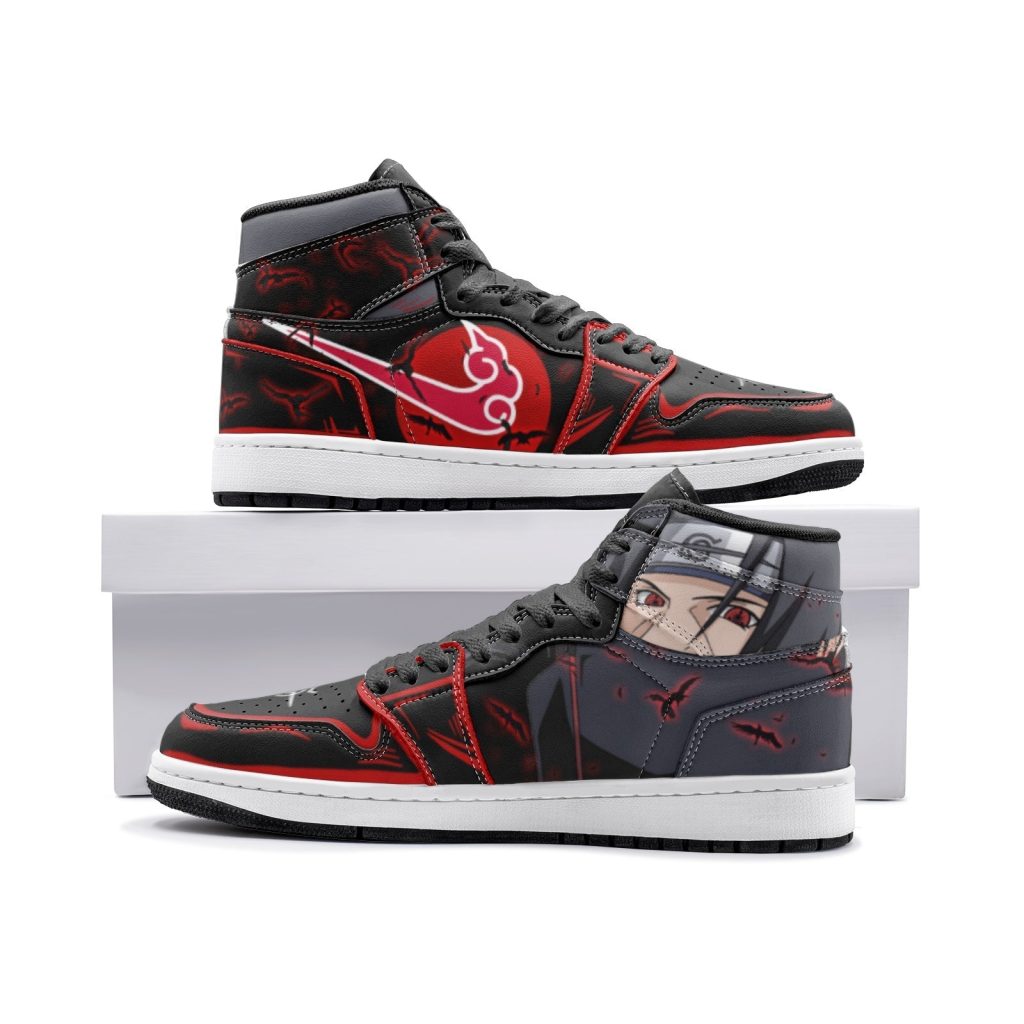 itachi uchiha naruto jd1 shoes 2f250260 e369 4431 bfd2 f4e5424c3f7e - Naruto Shoes