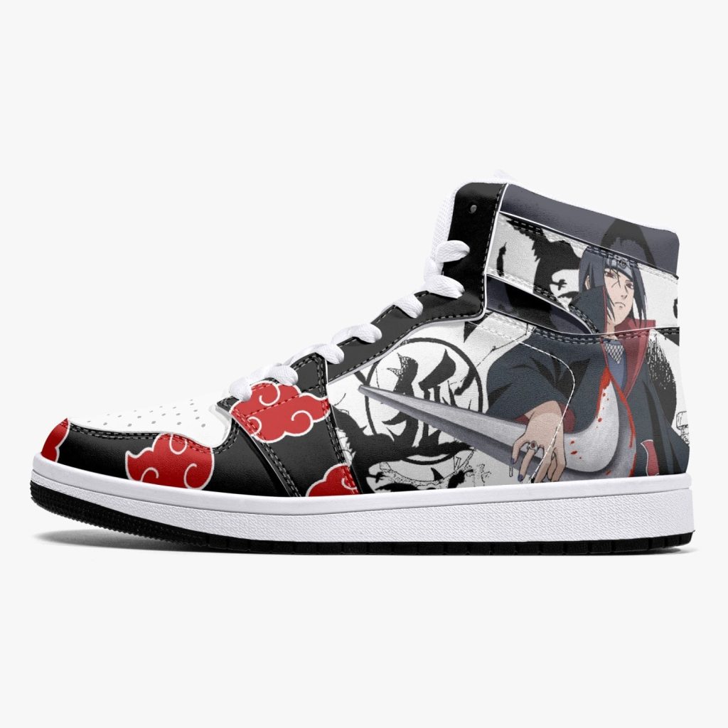 itachi uchiha v2 naruto j force shoes 12 - Naruto Shoes