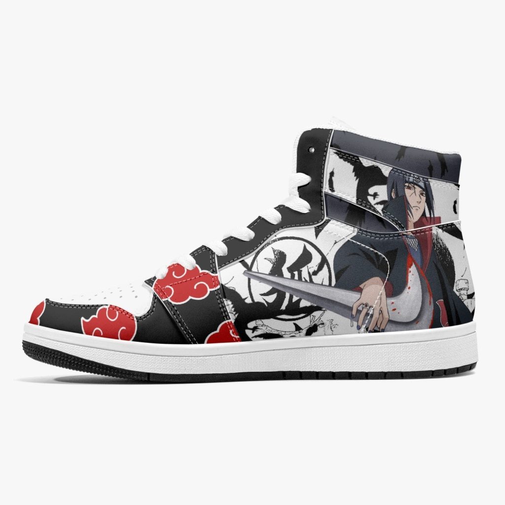 itachi uchiha v2 naruto j force shoes 20 - Naruto Shoes