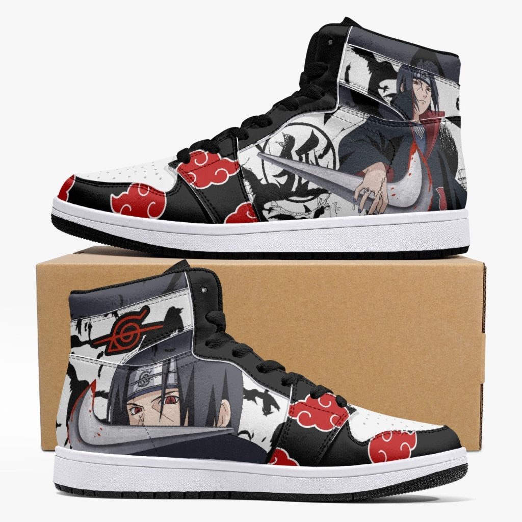 itachi uchiha v2 naruto j force shoes h9k17 - Naruto Shoes