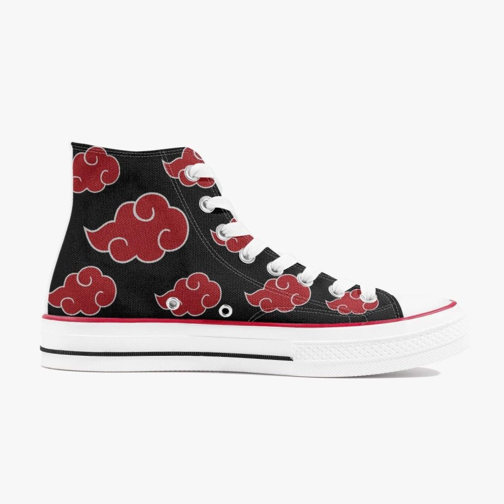 naruto akatsuki premium high top canvas shoes 3 - Naruto Shoes