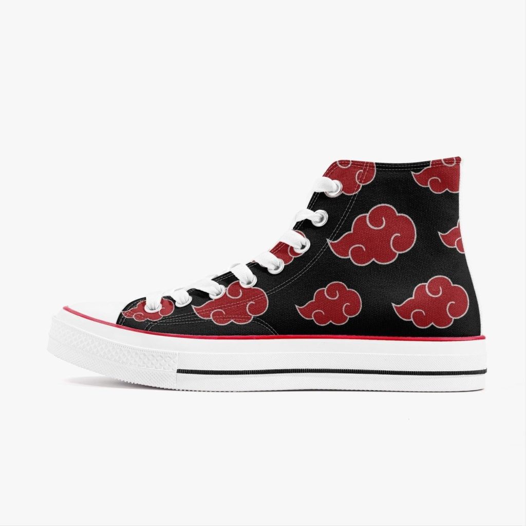 naruto akatsuki premium high top canvas shoes 3m9vk - Naruto Shoes