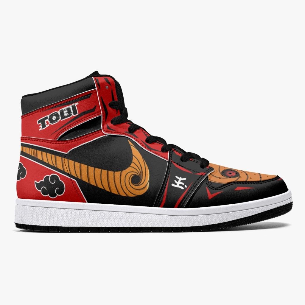 obito tobi clan red cloud ninja j force shoes ckvd7 - Naruto Shoes