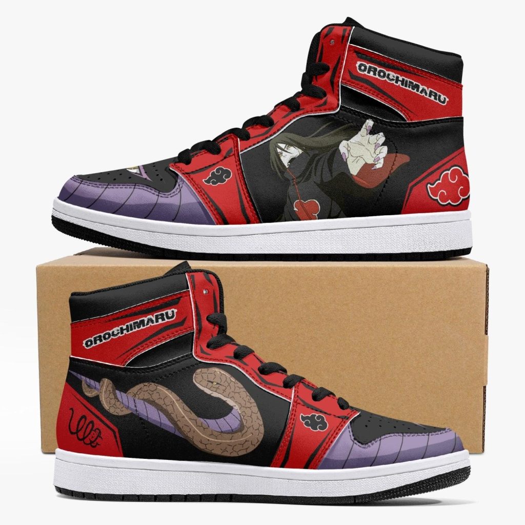 orochimaru akatsuki naruto j force shoes - Naruto Shoes