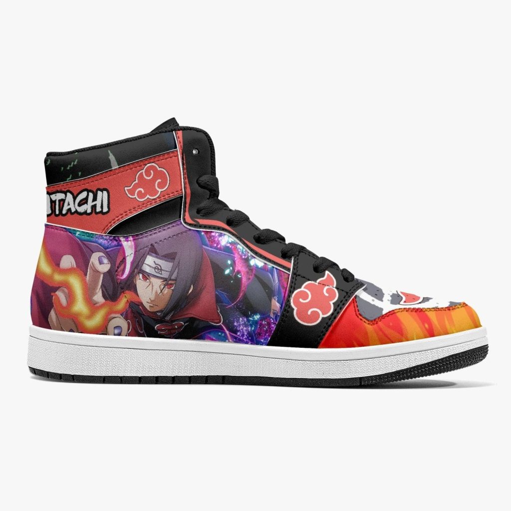 uchiha itachi akatsuki naruto shippuden j force shoes 17 - Naruto Shoes