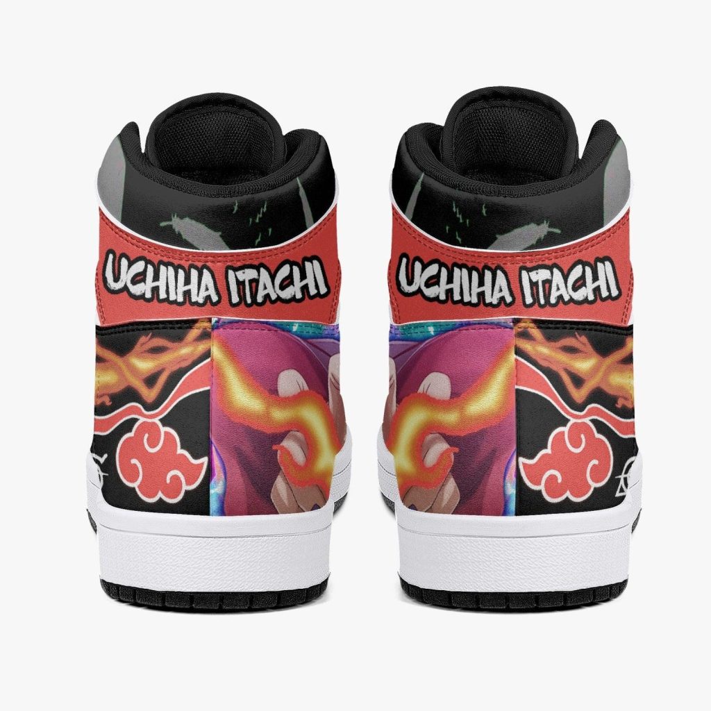 uchiha itachi akatsuki naruto shippuden j force shoes 4 - Naruto Shoes