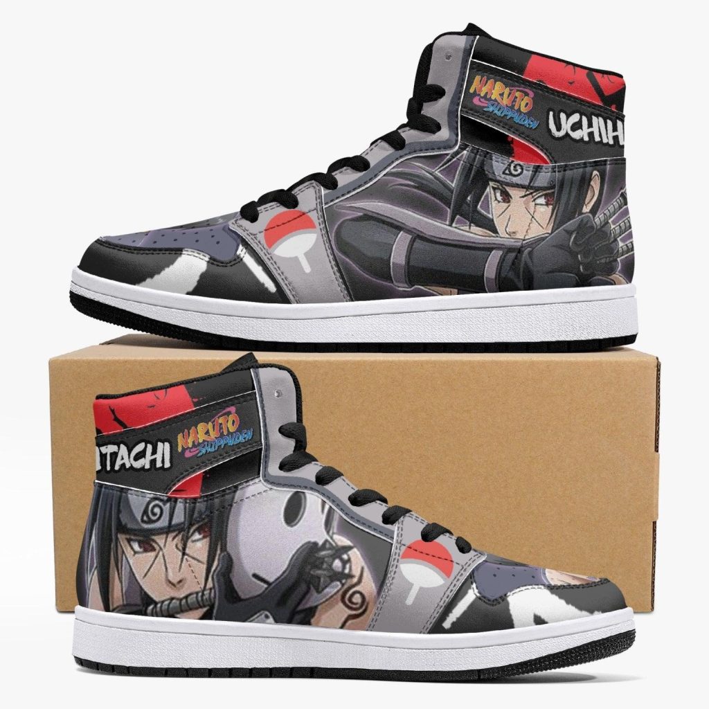 uchiha itachi anbu naruto shippuden j force shoes - Naruto Shoes