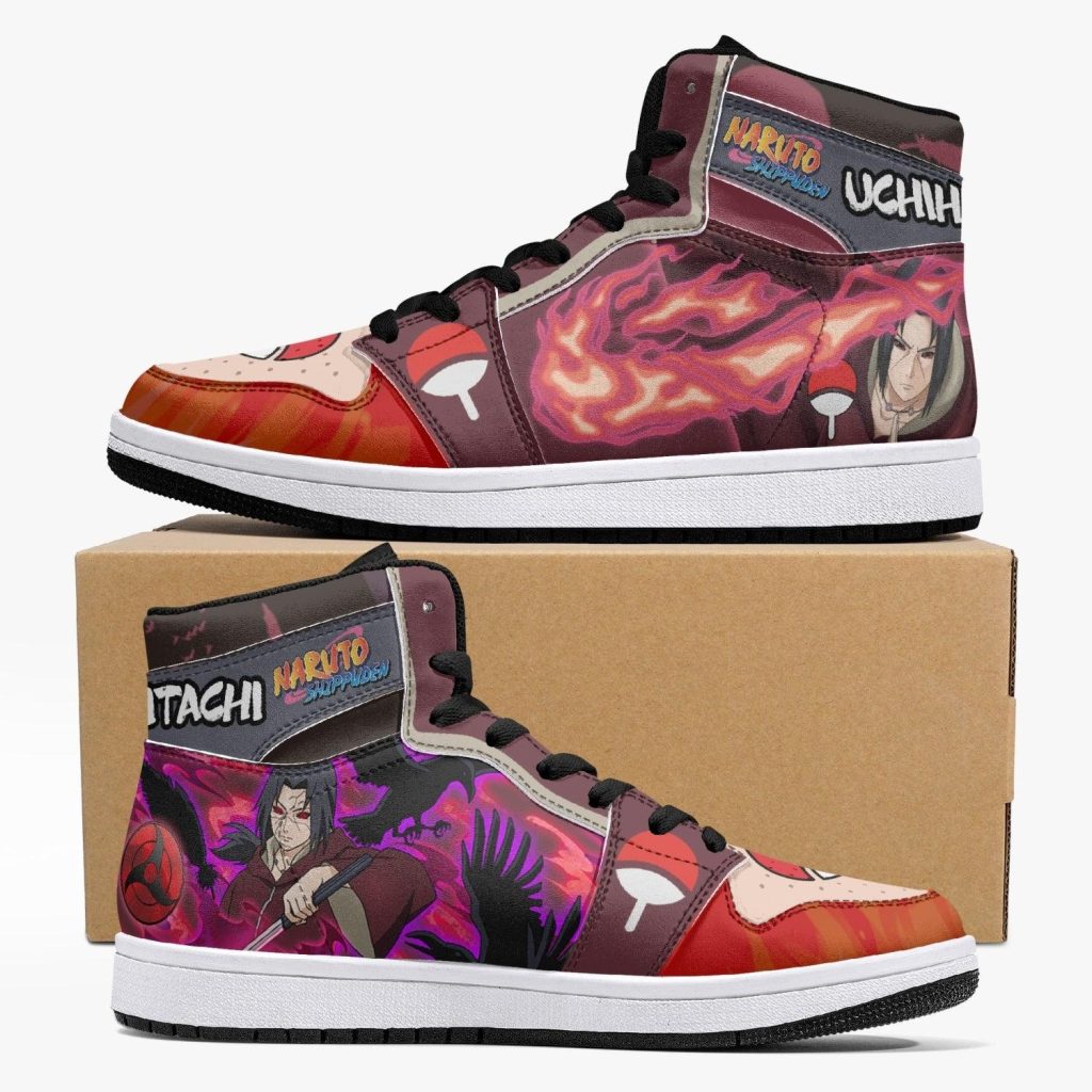 uchiha itachi edo tensei naruto shippuden j force shoes 1f0cz - Naruto Shoes