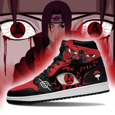 Akatsuki Itachi Sharingan Eyes Naruto JD Shoes